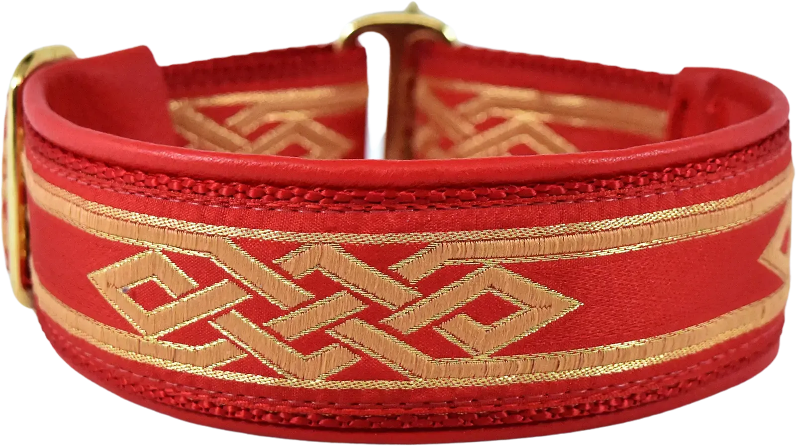 1.5" Red Celtic Knot Elite Limited Slip Collar