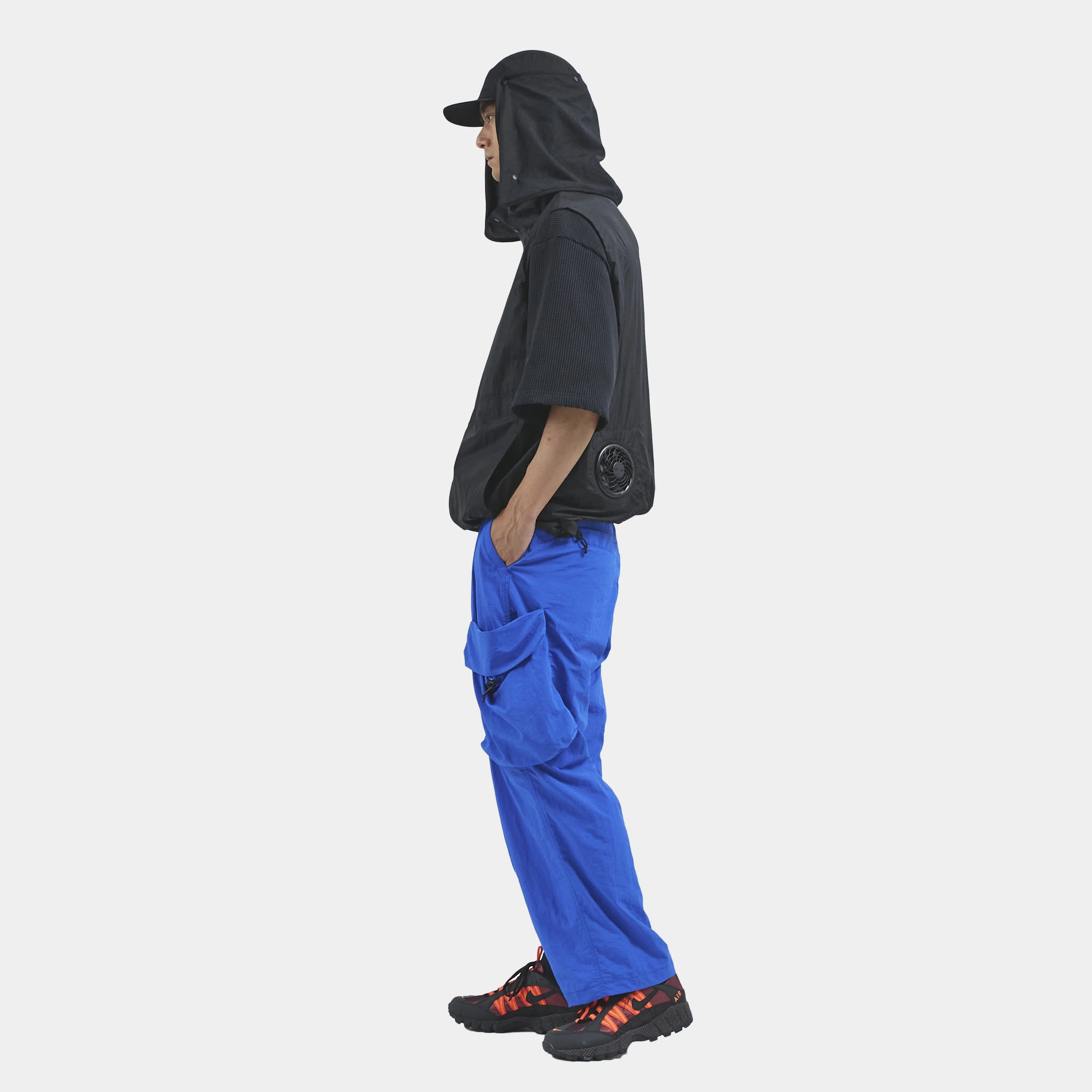 Air Circulation System Wind Vest (Greige)/MW-JKT25109