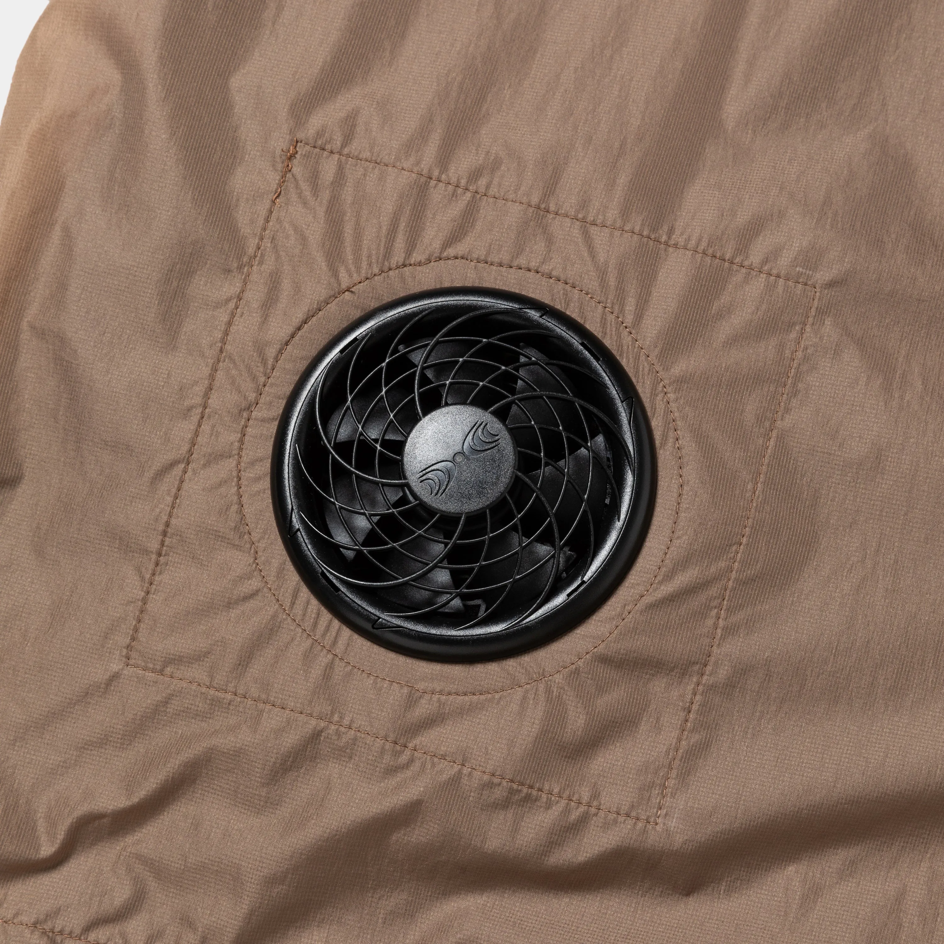 Air Circulation System Wind Vest (Greige)/MW-JKT25109