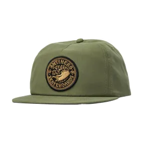Anti Hero Round Eagle Adj. Snapback Hat Moss