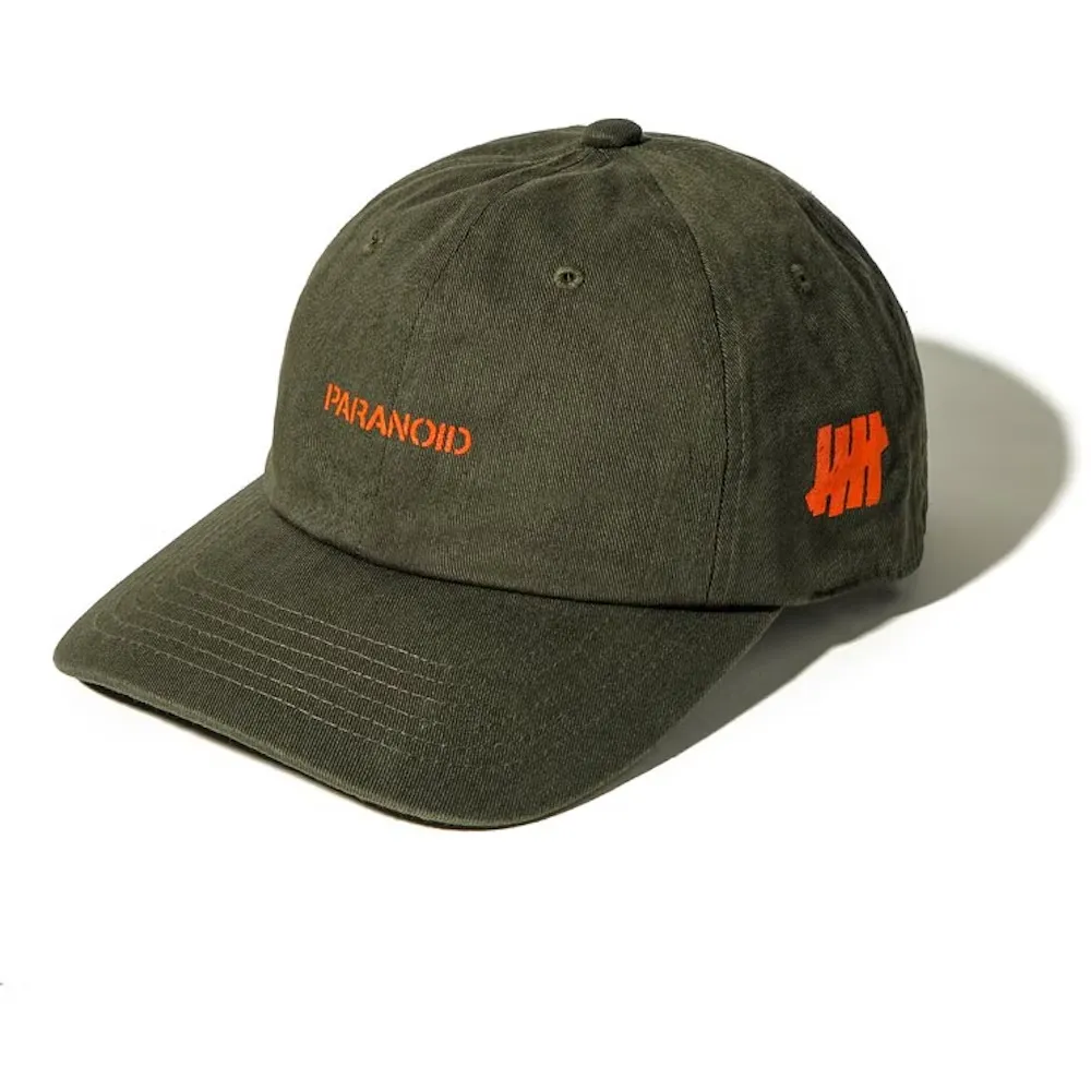 Anti Social Social Club x UNDFTD Paranoid Olive Cap