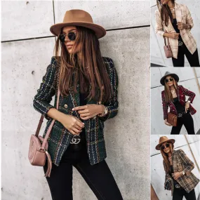 Atelier Blazer | Stilvoller Blazer mit langen Ärmeln und Print