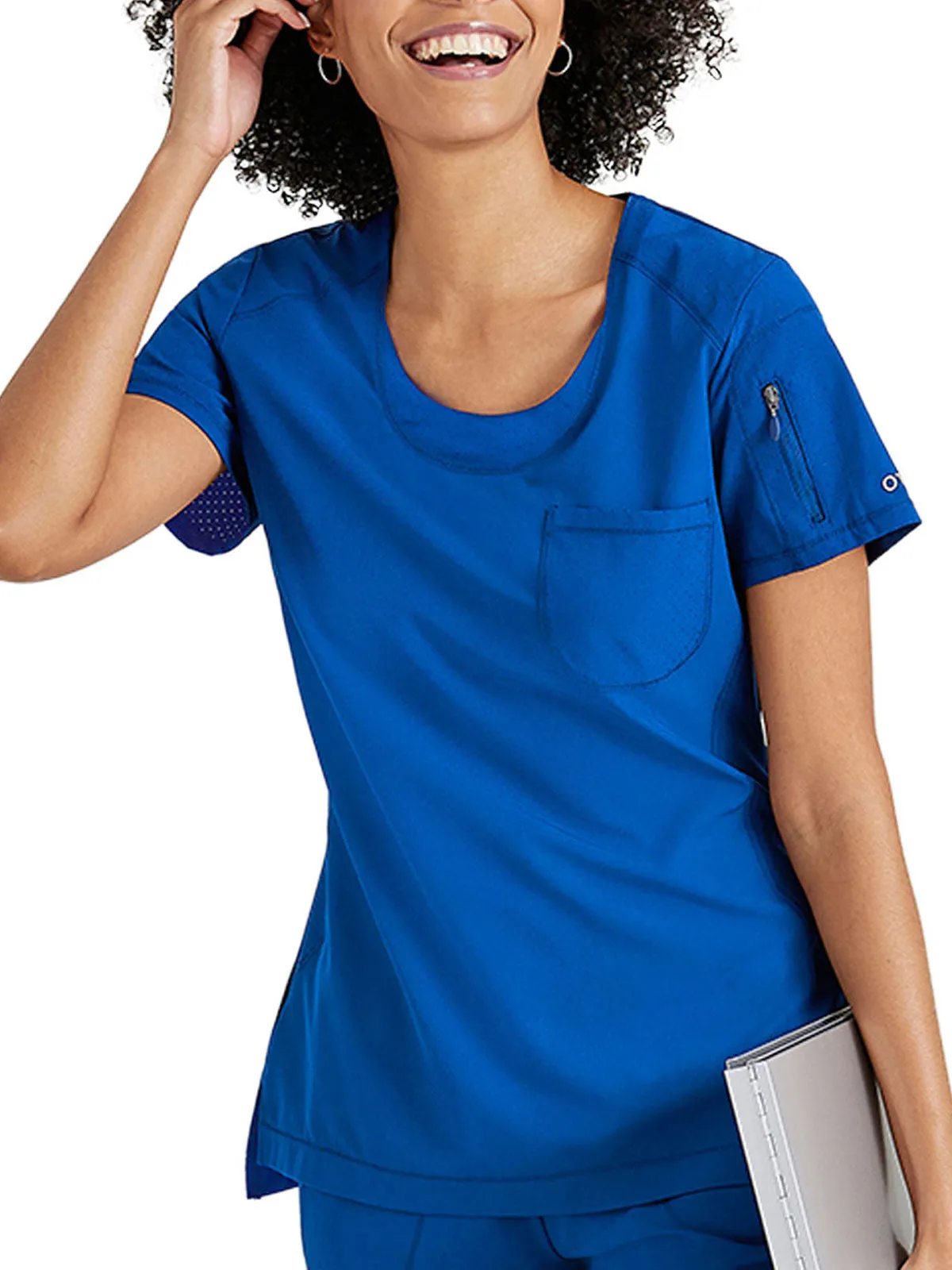 Barco One - Women's Scoop Neck Tuck-In Uplift Top