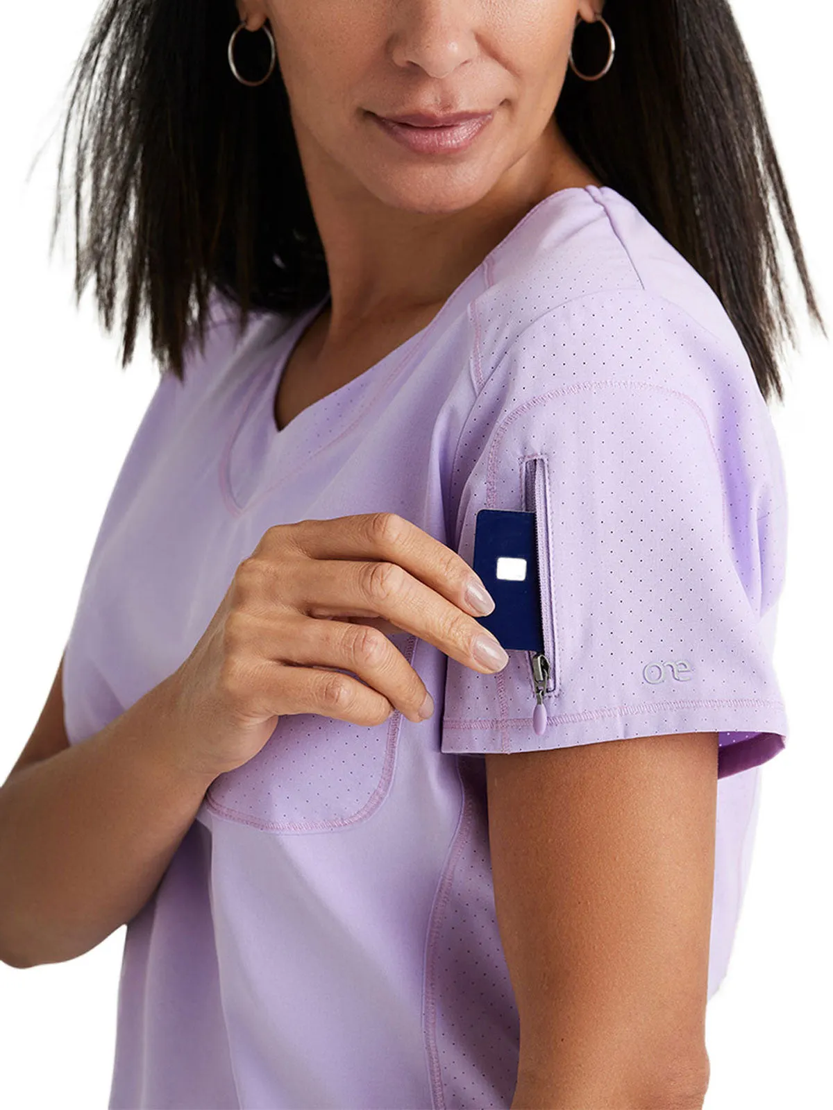 Barco One - Women's Scoop Neck Tuck-In Uplift Top
