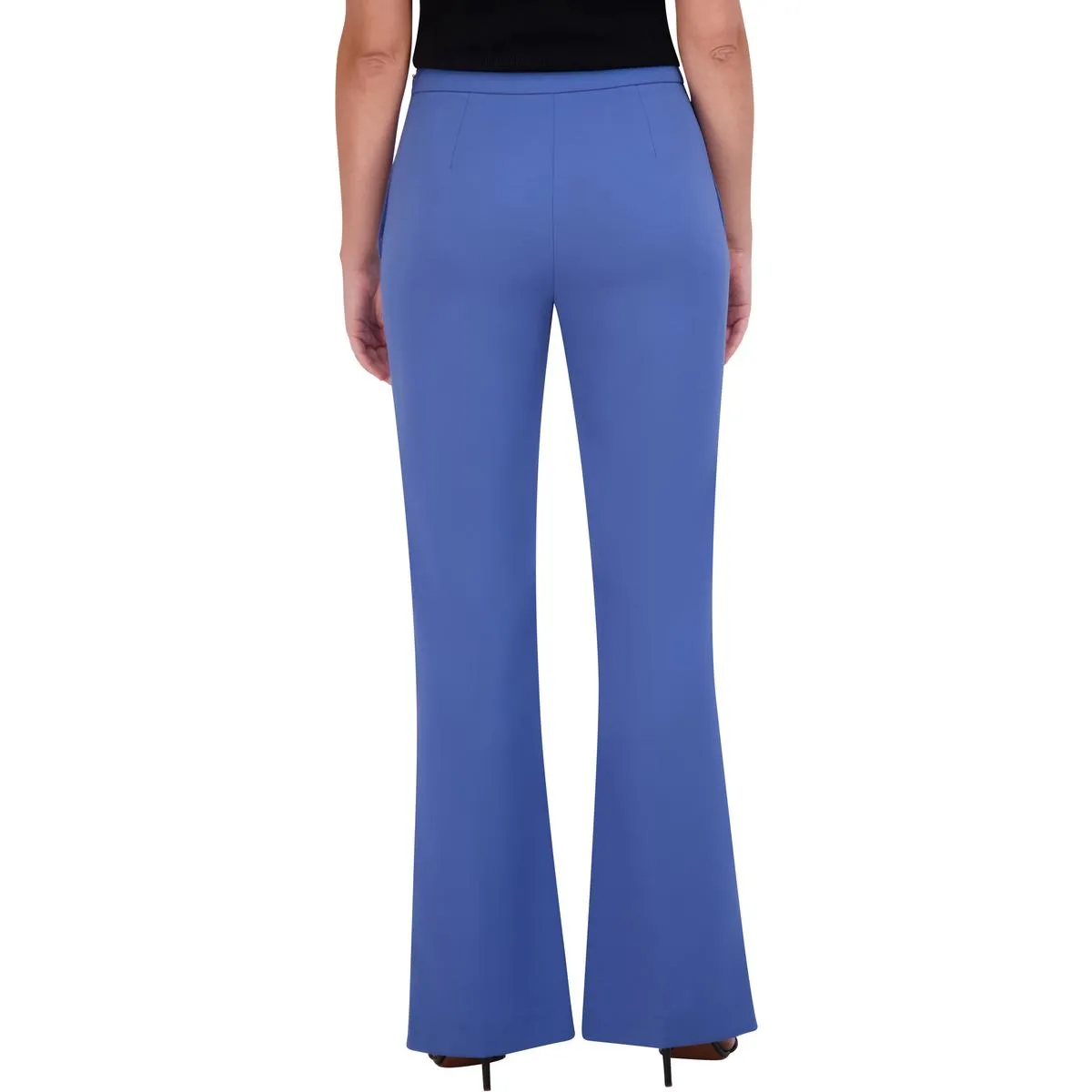 BCBGMAXAZRIA Womens High Waist Pocket Flared Pants