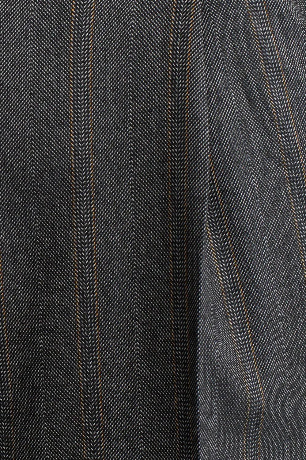 Belted High-Waist Pants - Gray