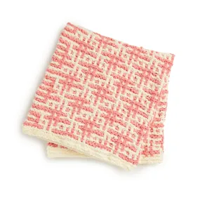 Bernat Knit Mosaic Sparkle Baby Blanket