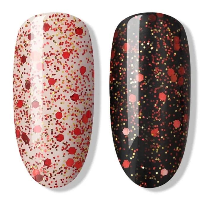 Bluesky No Wipe Glitter Top Coat - GTC04 - Pinata Smash