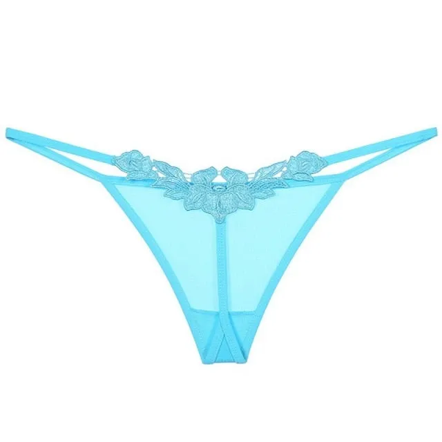 Butterfly Embroidered Underwear