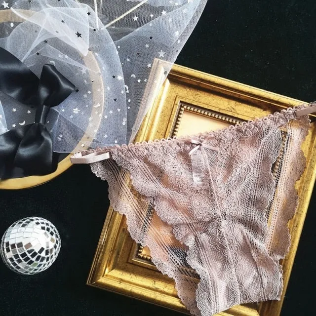 Butterfly Embroidered Underwear