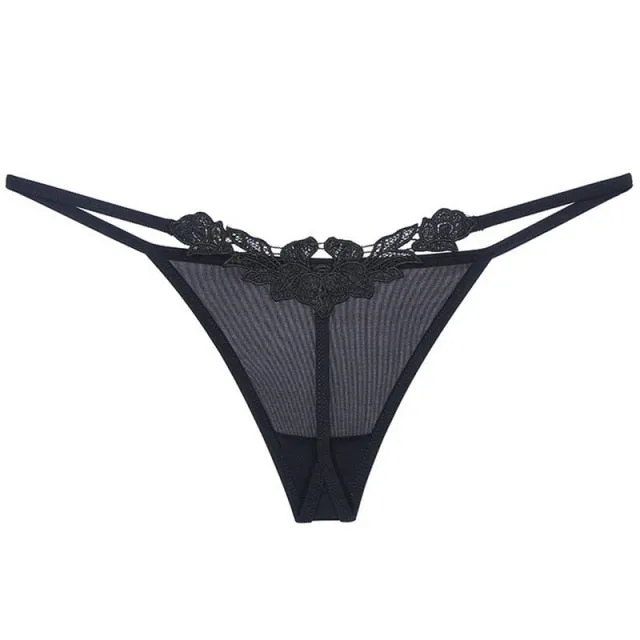 Butterfly Embroidered Underwear