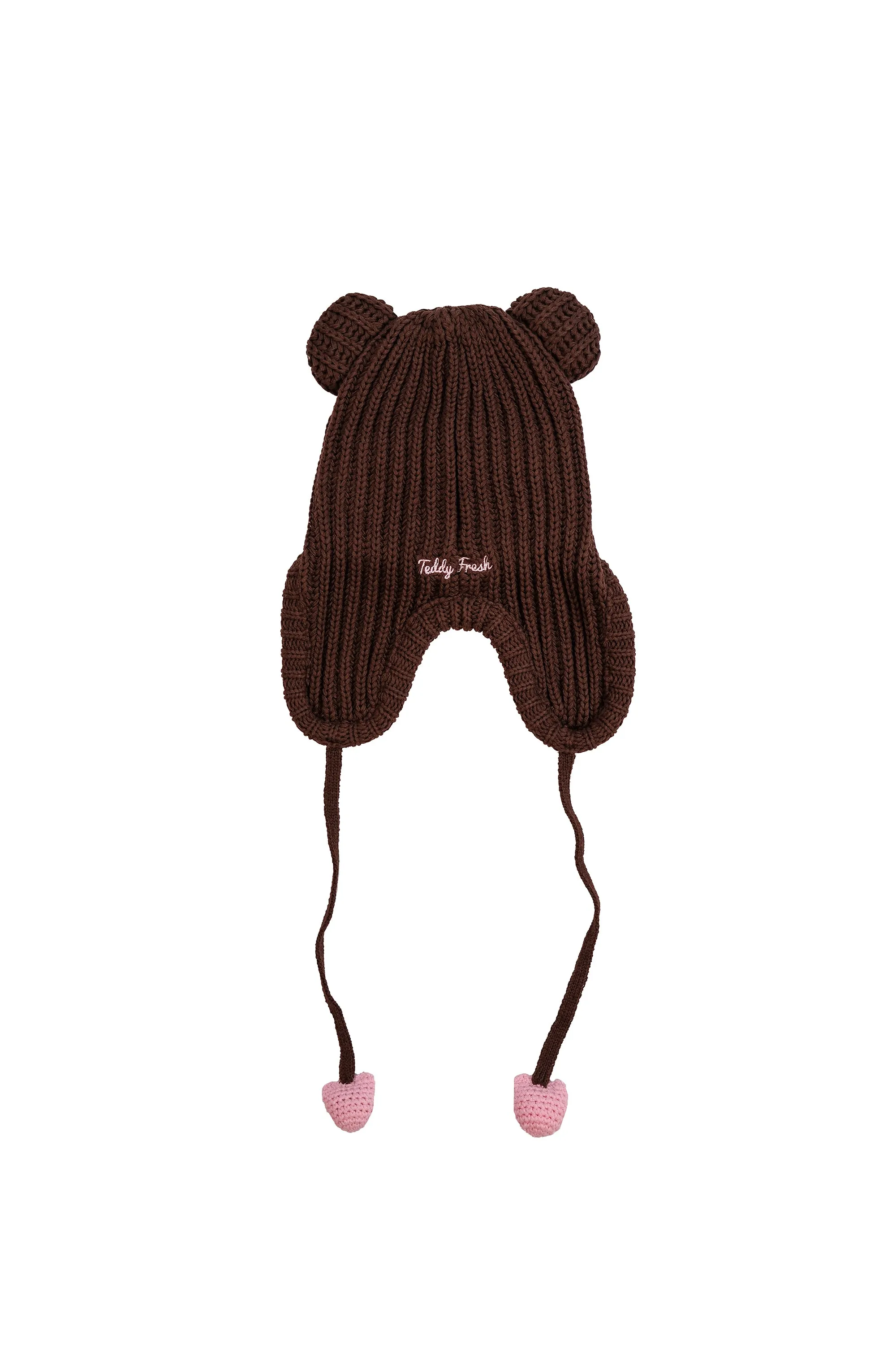 Button Eye Bear Hat