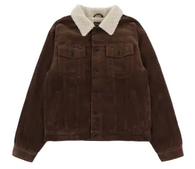 Cable Lined Trucker Jacket - Pinecone Cord