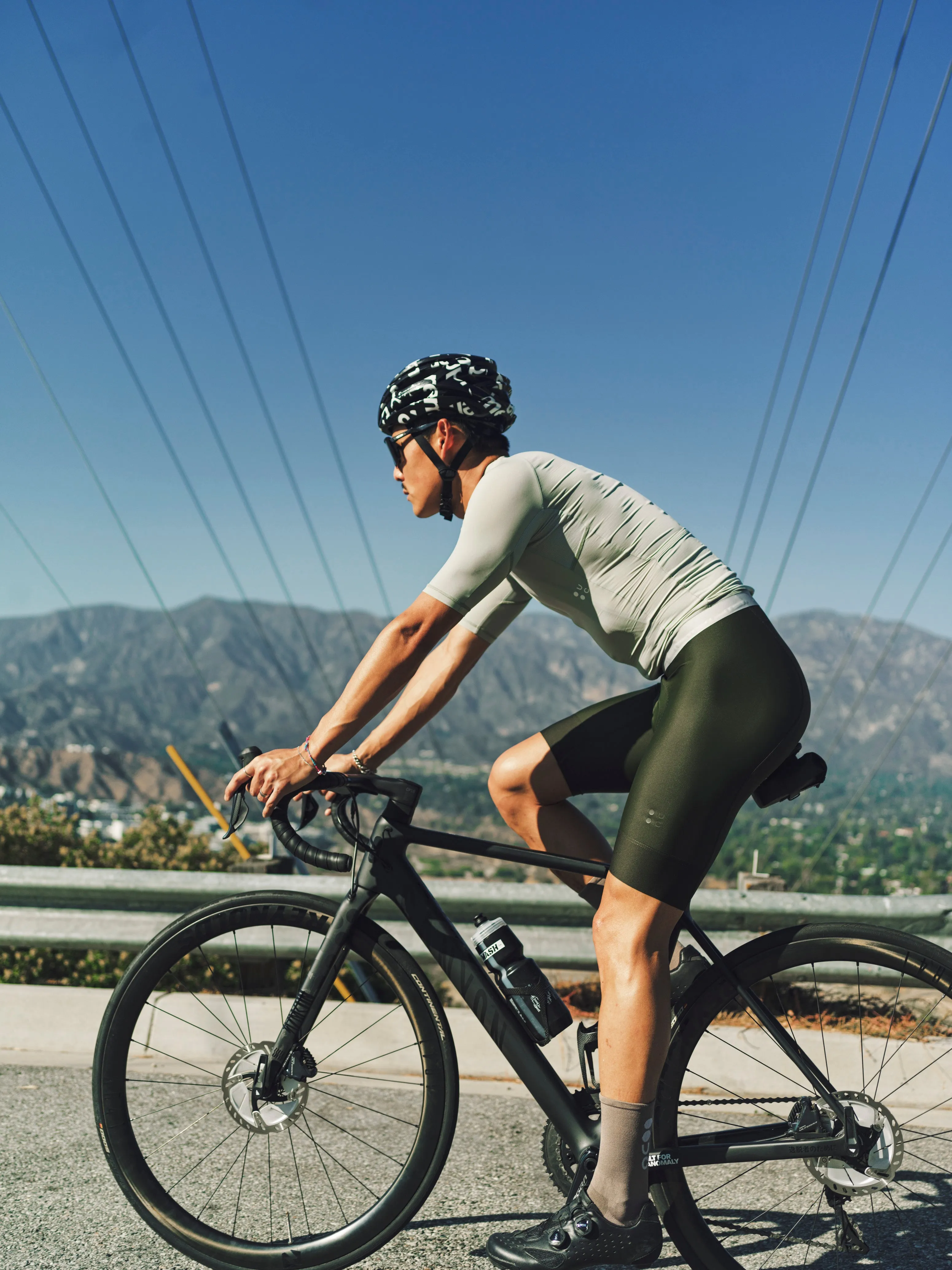 Canopy Green Mono Bib Short