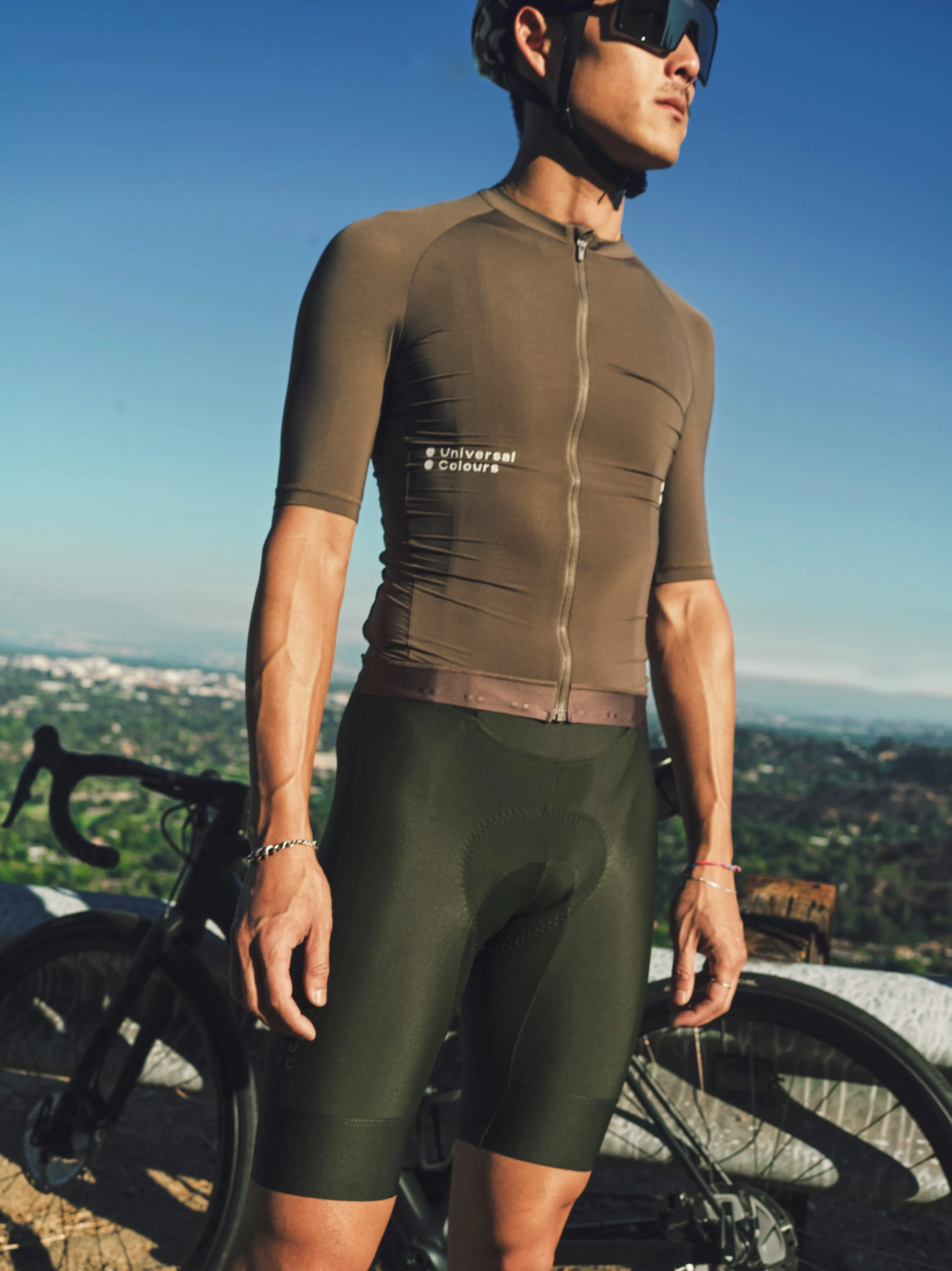 Canopy Green Mono Bib Short