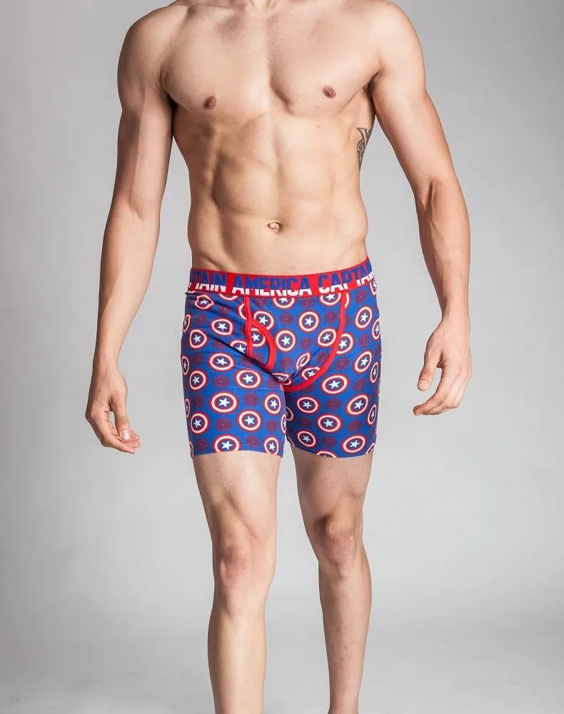 Captain America Boxers Captain America Gift Captain America Underwear - Captain America Mens Underwear Captain America Apparel