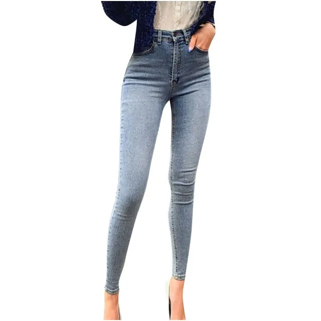 Casual Skinny Pencil Pants Jeans