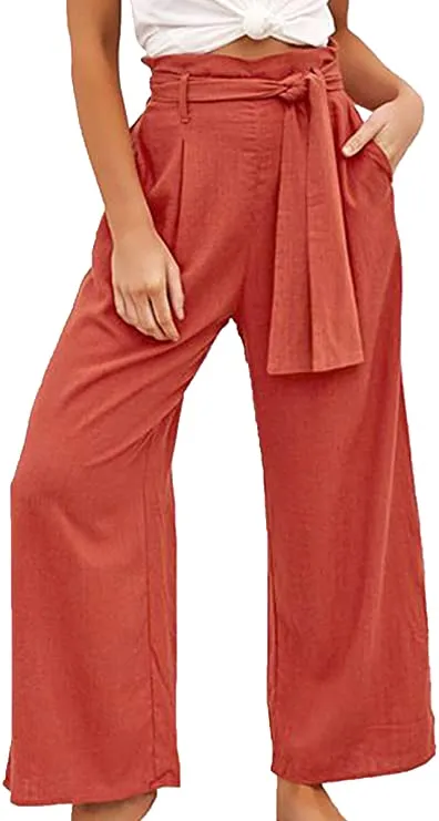 Cecilia High Waist Wide Leg Palazzo Pants