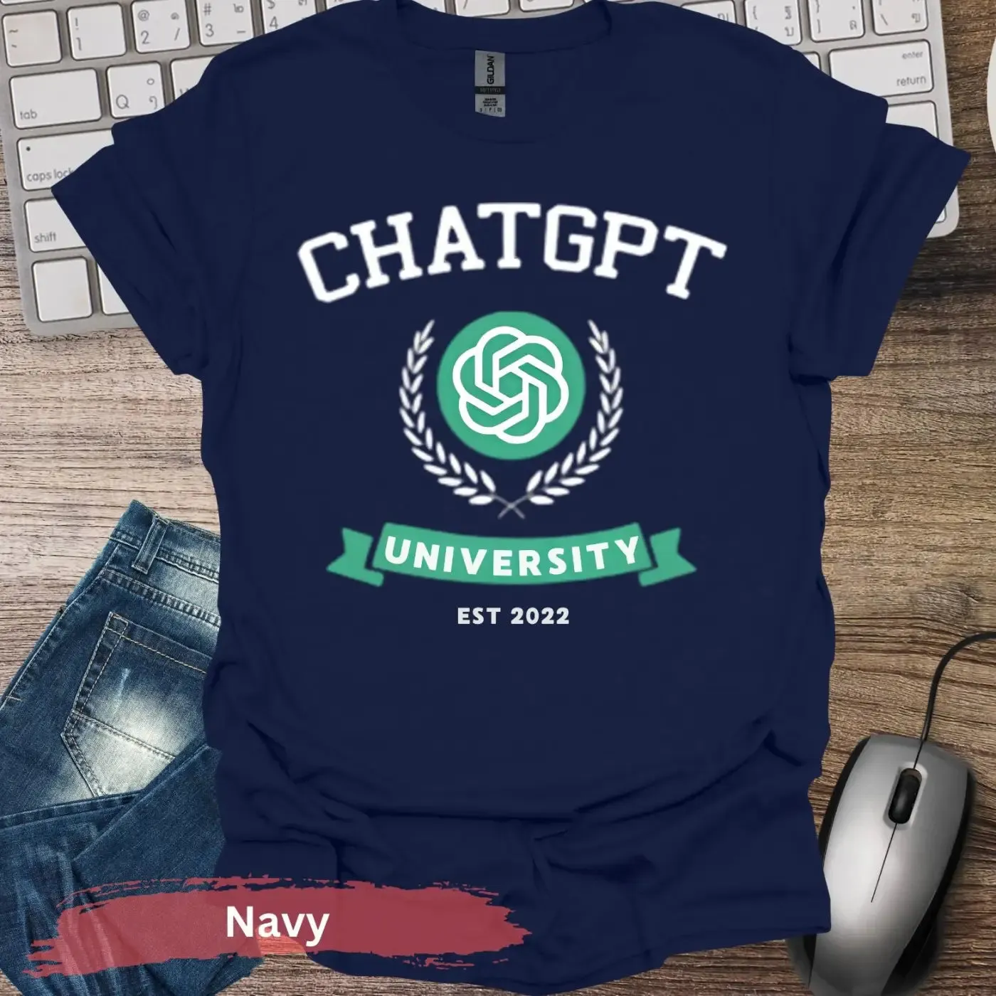 ChatGPT University EST 2022 T-shirt