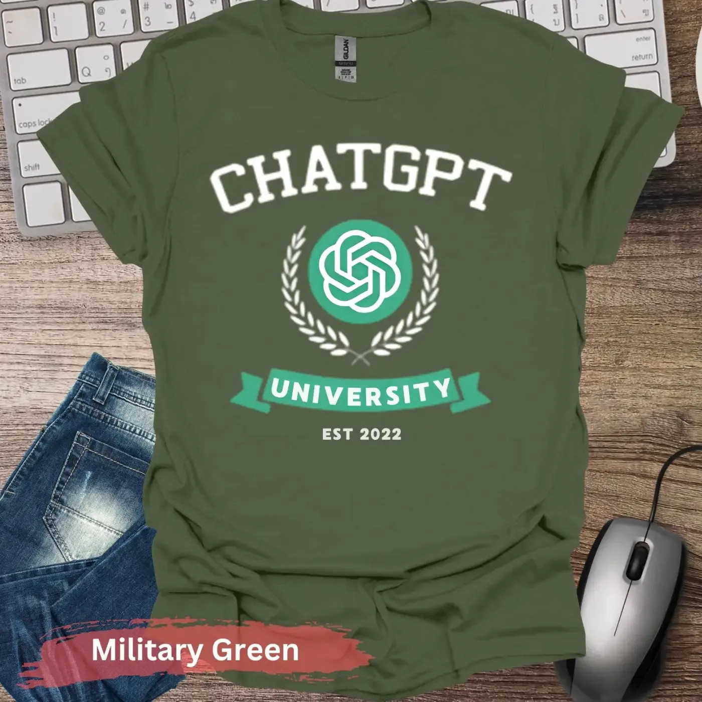ChatGPT University EST 2022 T-shirt