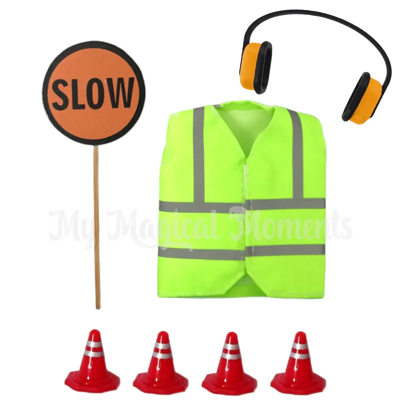 Costume - Road Worker Set