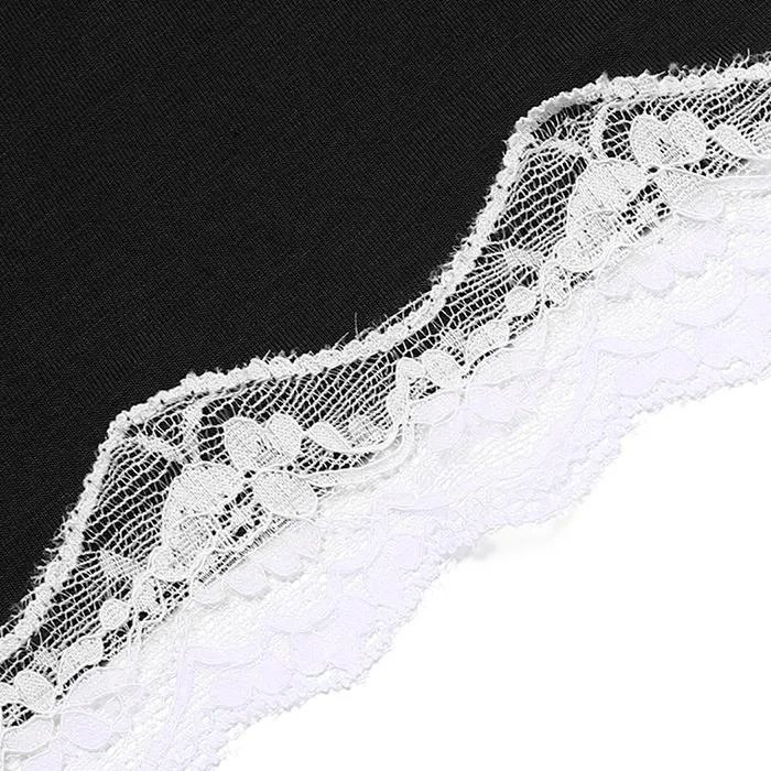 Cotton V-neck Spaghetti strap slip