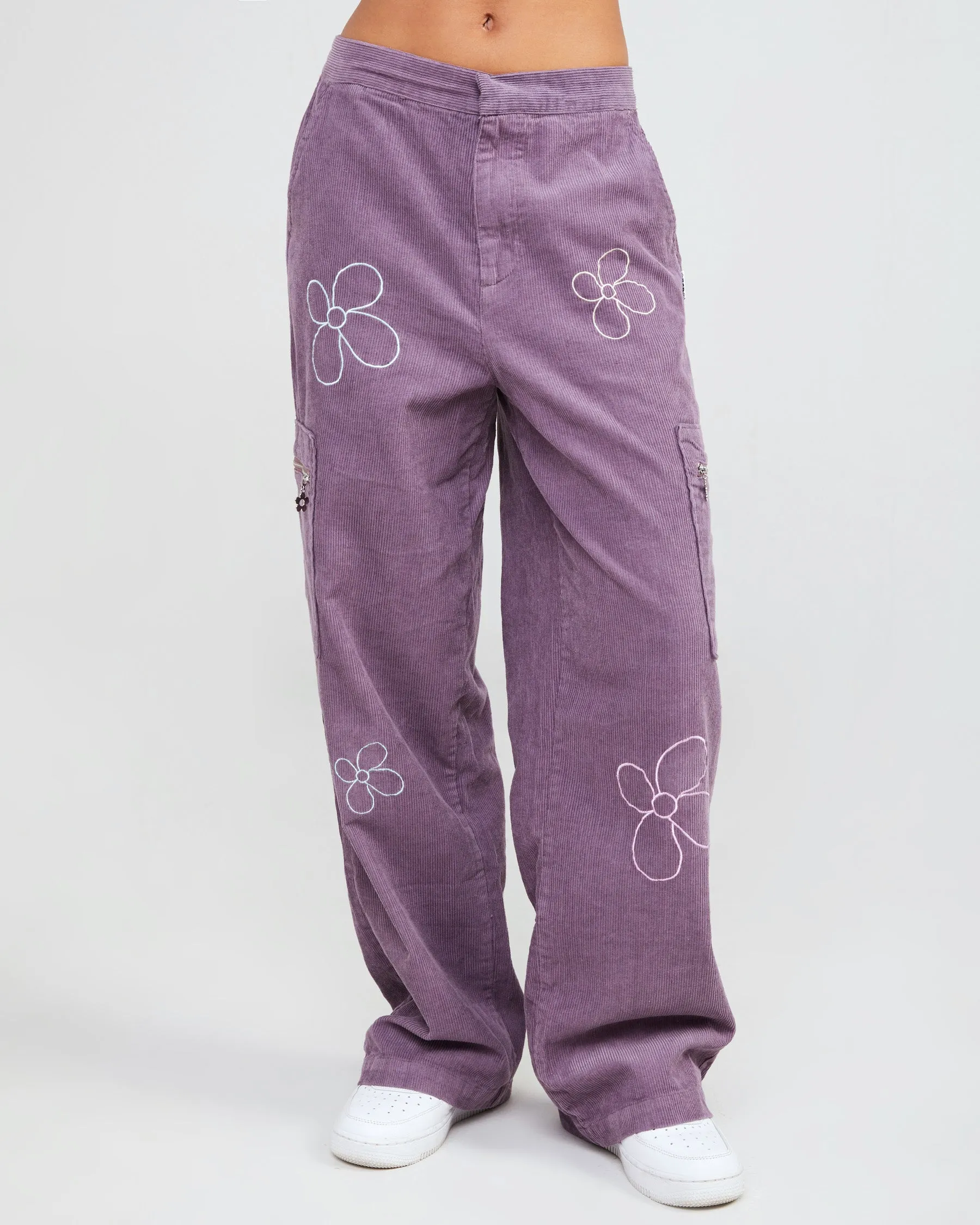 Daisy Gal Corduroy Cargo Pants