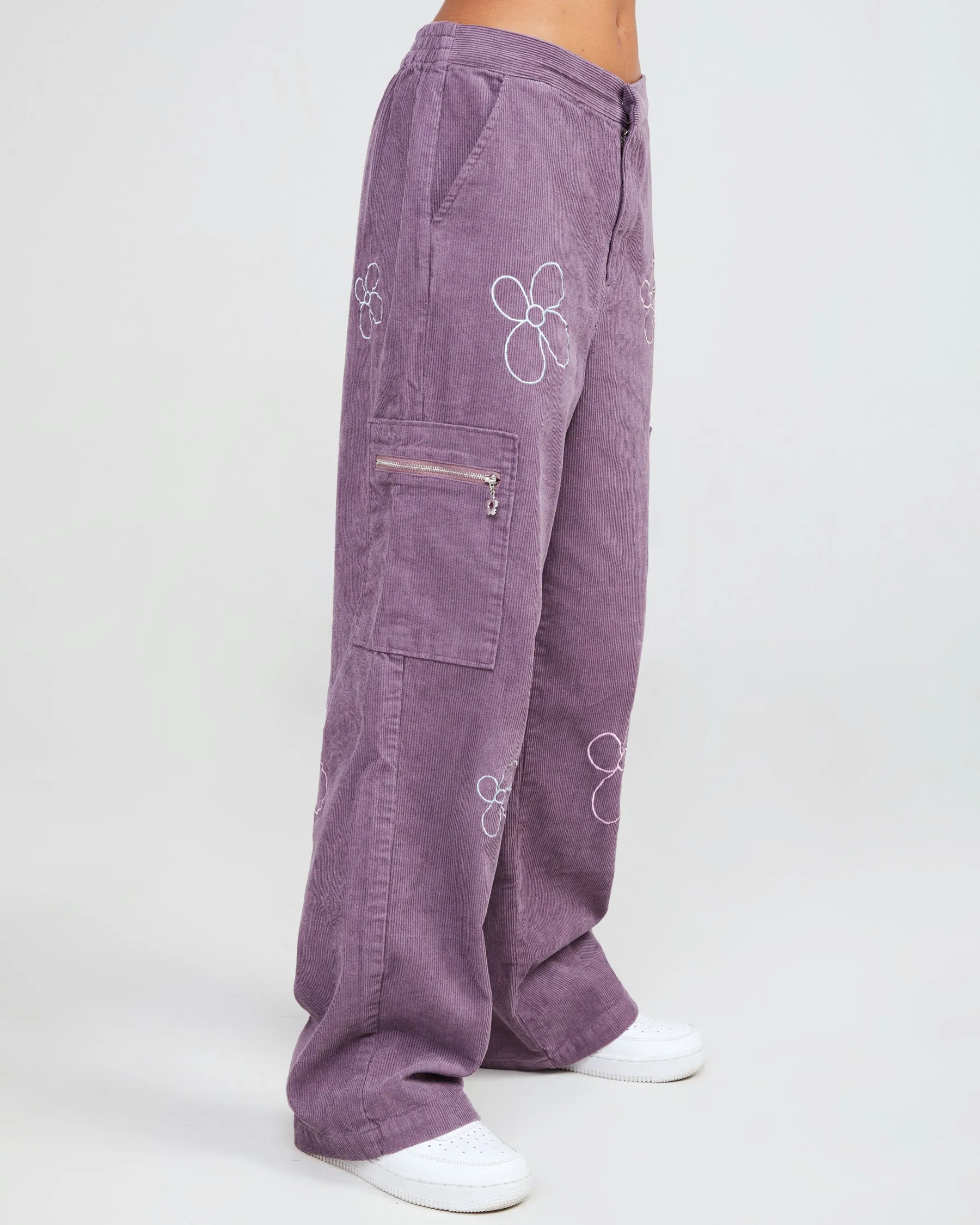 Daisy Gal Corduroy Cargo Pants