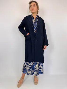 Diega Mileno Coat Marine