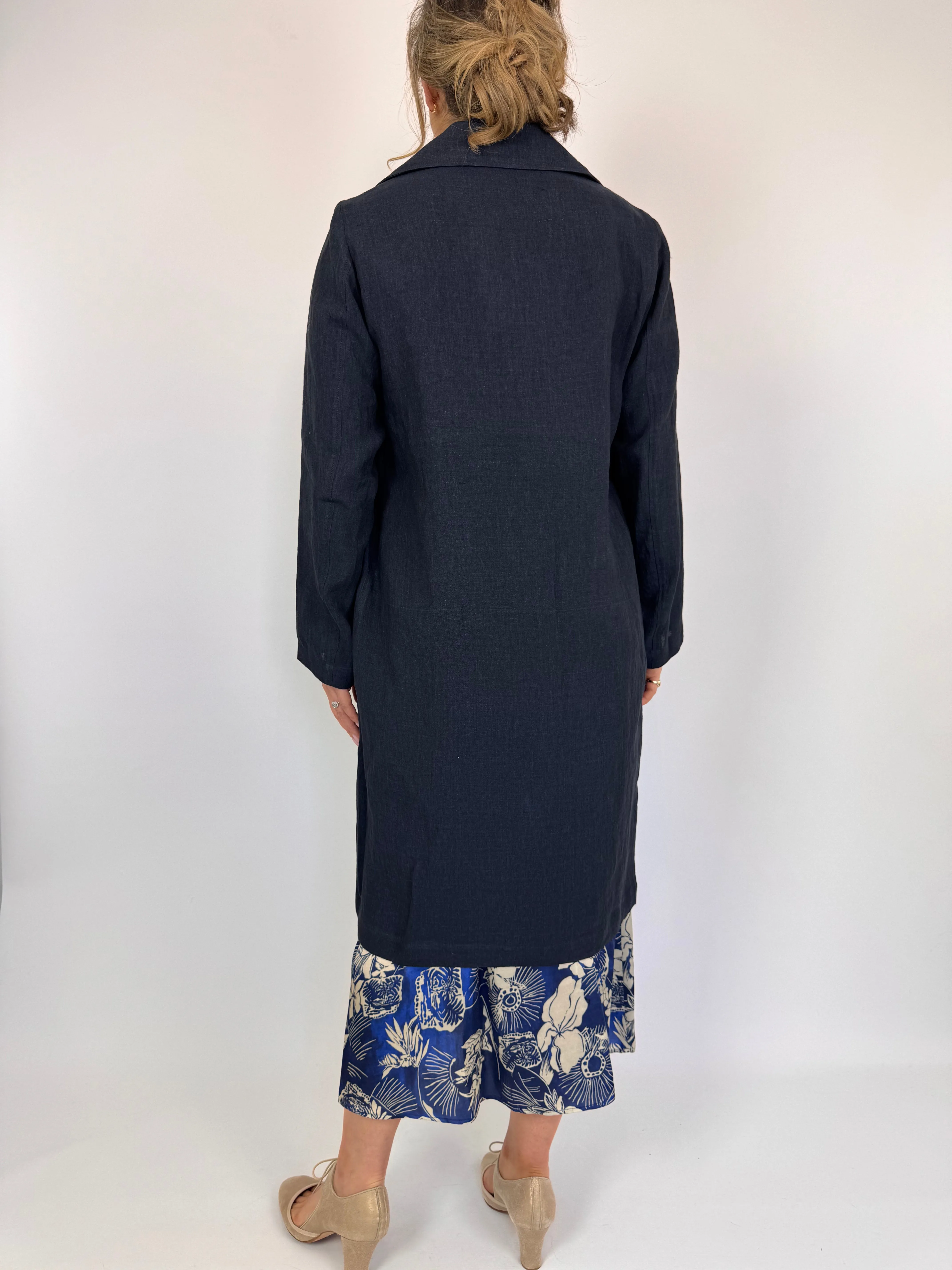 Diega Mileno Coat Marine