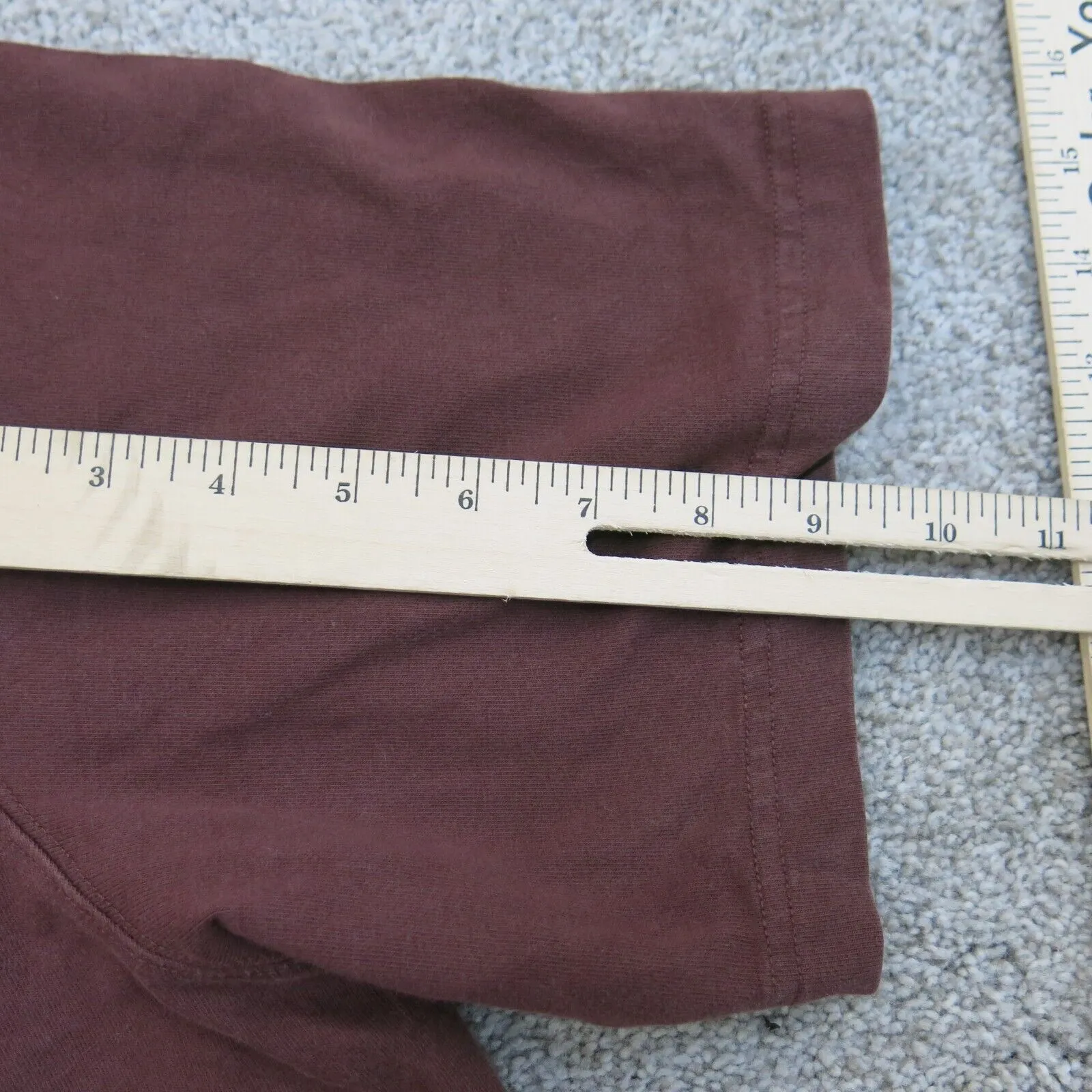 Duluth Trading Mens Crew Neck T Shirt Short Sleeve 100% Cotton Brown Size 2XL