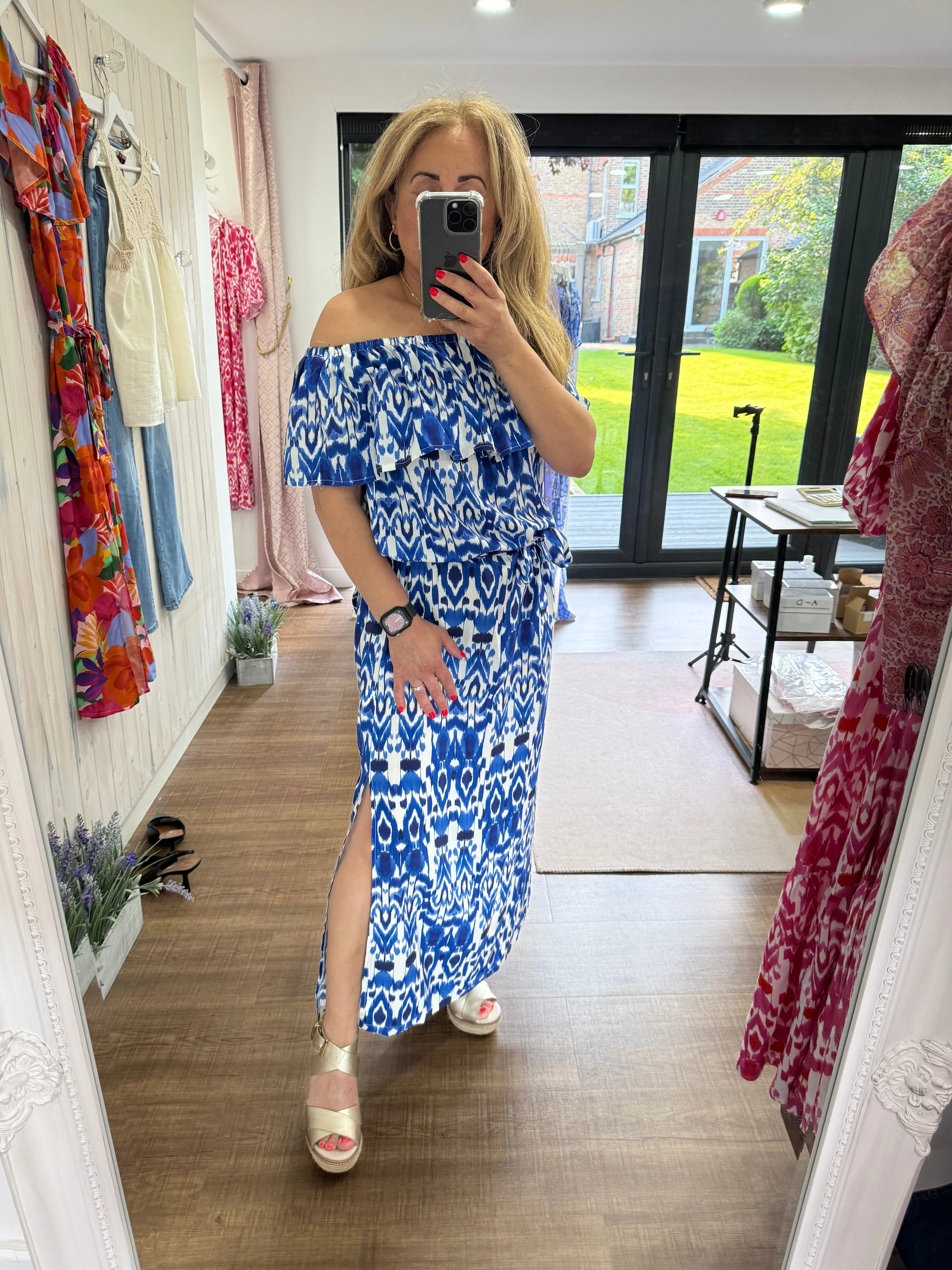 Elena Dress - 2 Colours - New Season - Ema Blues