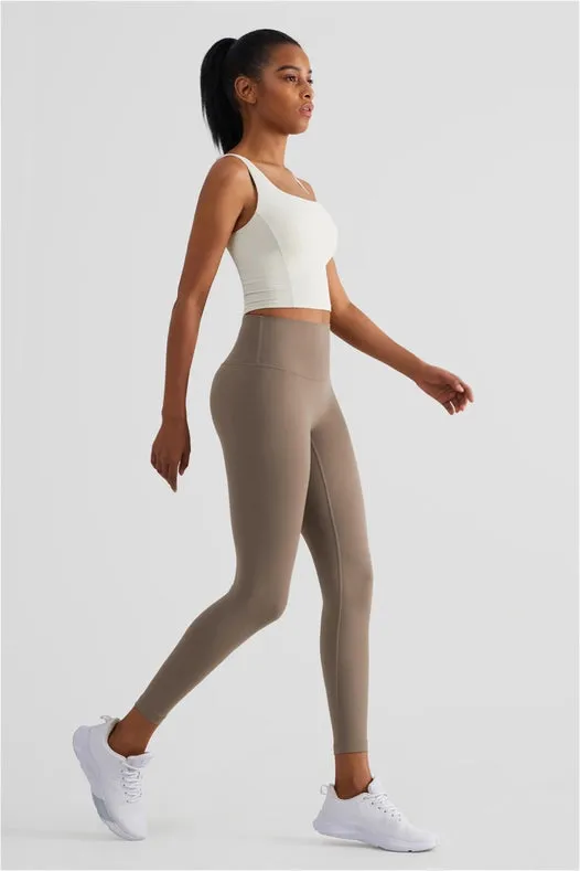 Empower High Waist Leggings Fiery Toffee