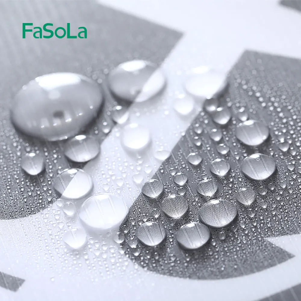 FaSoLa Hexagonal Anti-Slip Stickers with Vintage Pattern - 10 Pieces