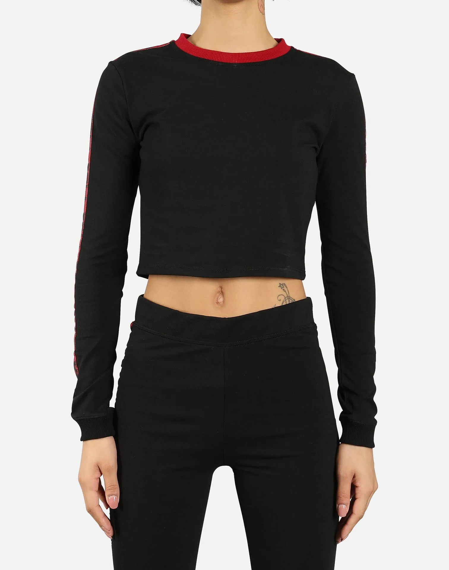 Fila MIA LONG SLEEVE CROP TOP