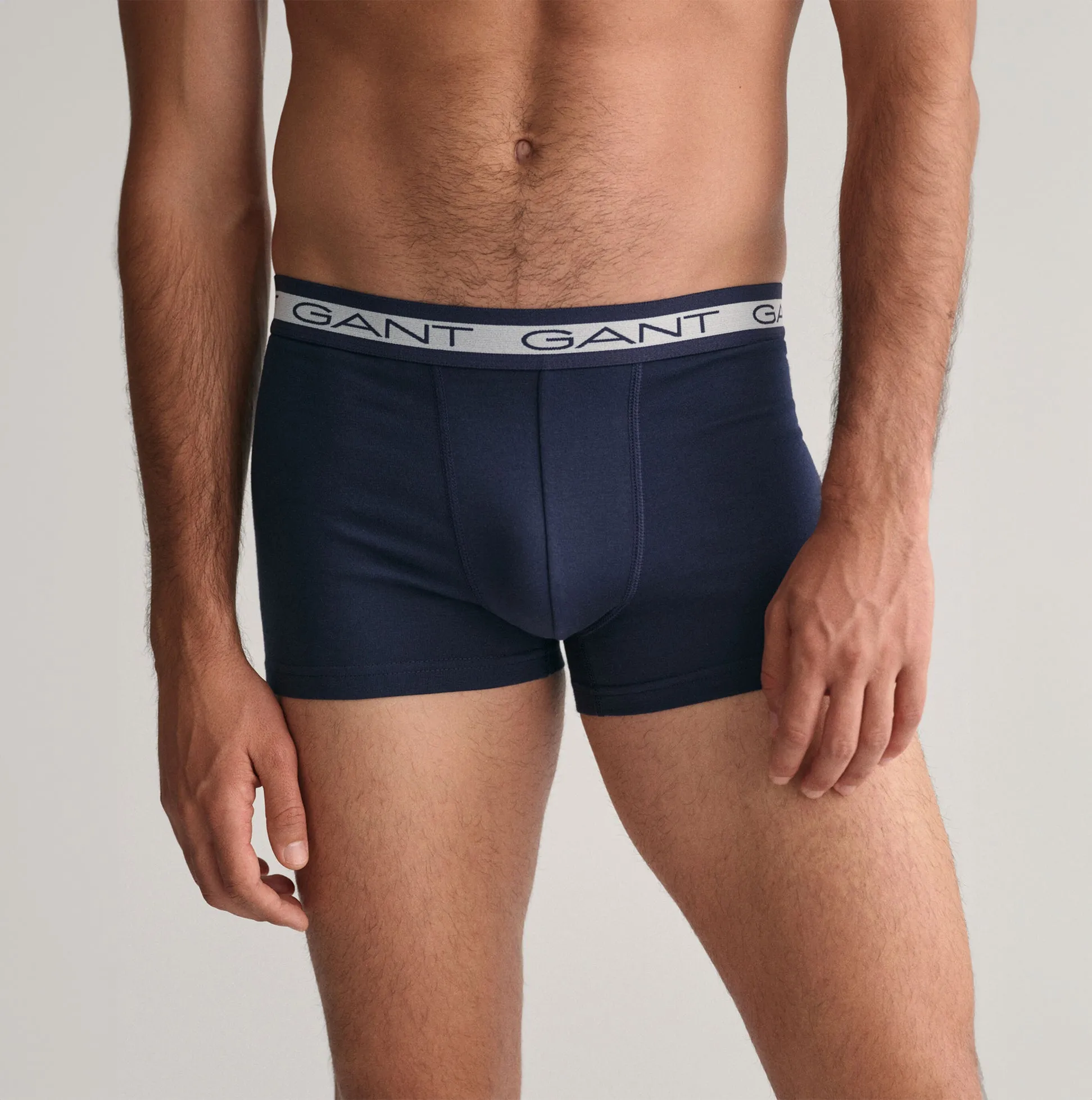 GANT CORE Mens 3 Pack Trunks Marine