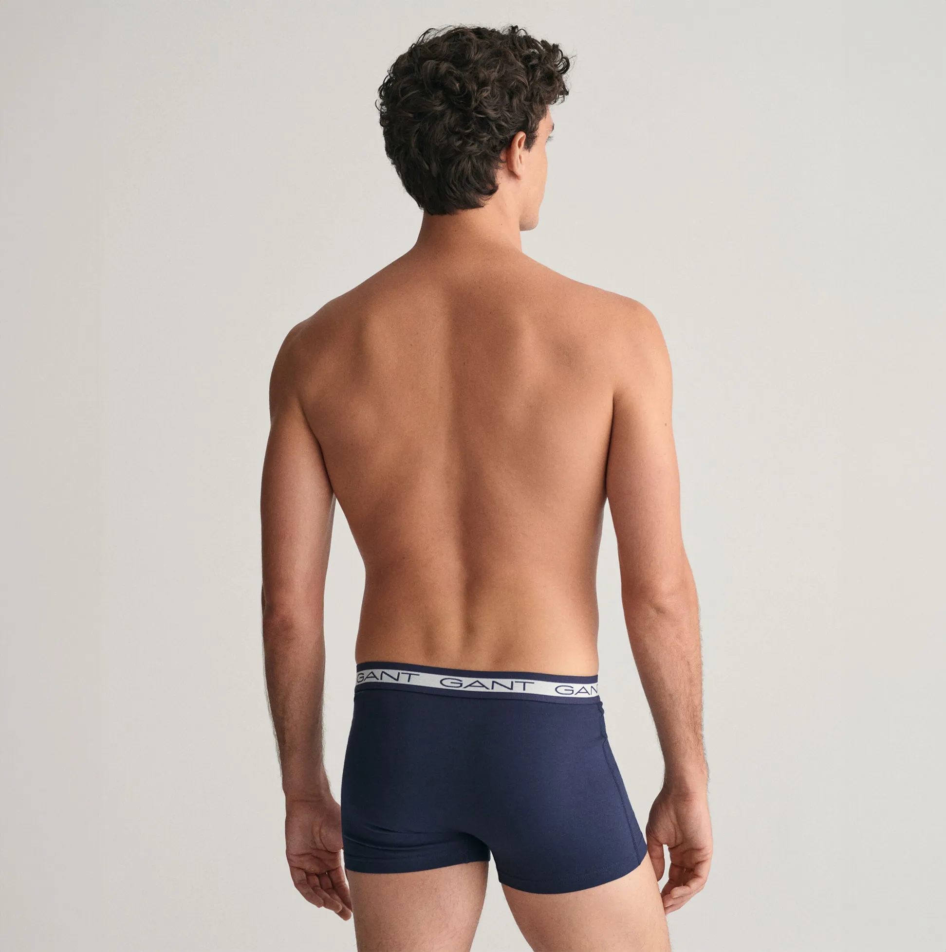 GANT CORE Mens 3 Pack Trunks Marine