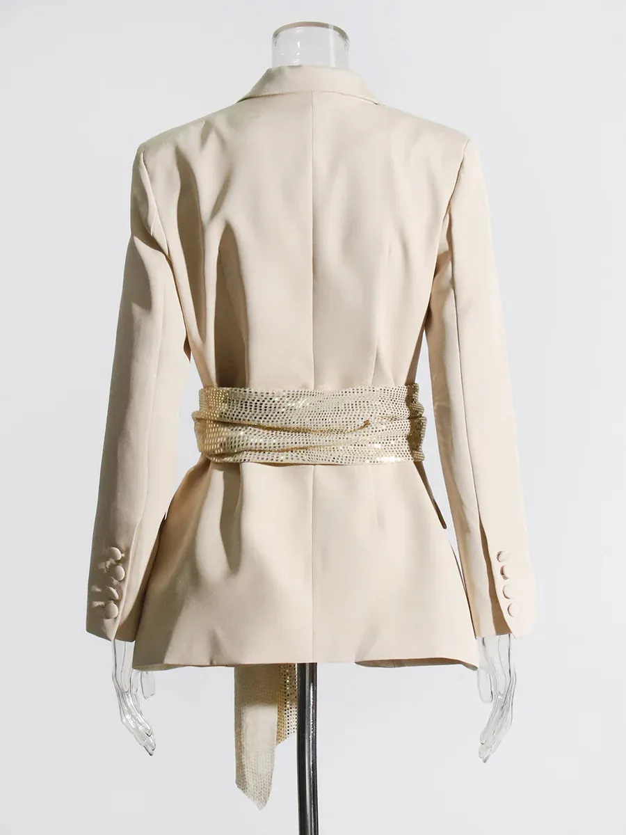 GetSpring Temperame Knot Blazer