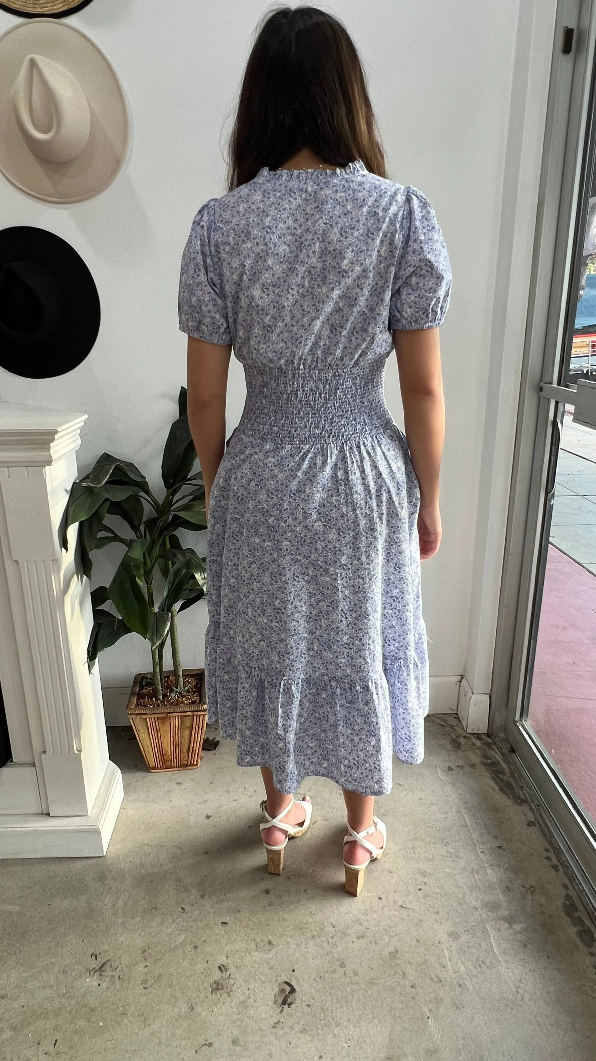 Gina’s Blue Midi