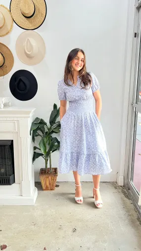 Gina’s Blue Midi