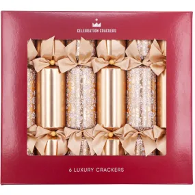 Golden Blossom Christmas Crackers