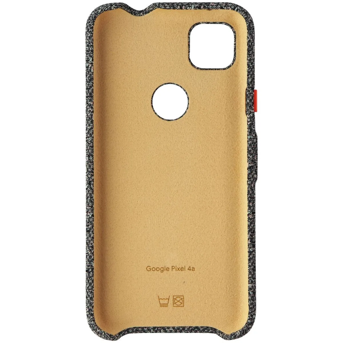 Google Official Fabric Case for Google Pixel 4a - Static Gray
