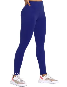 High Waist Side Pockets Yoga Pants navy_yoga