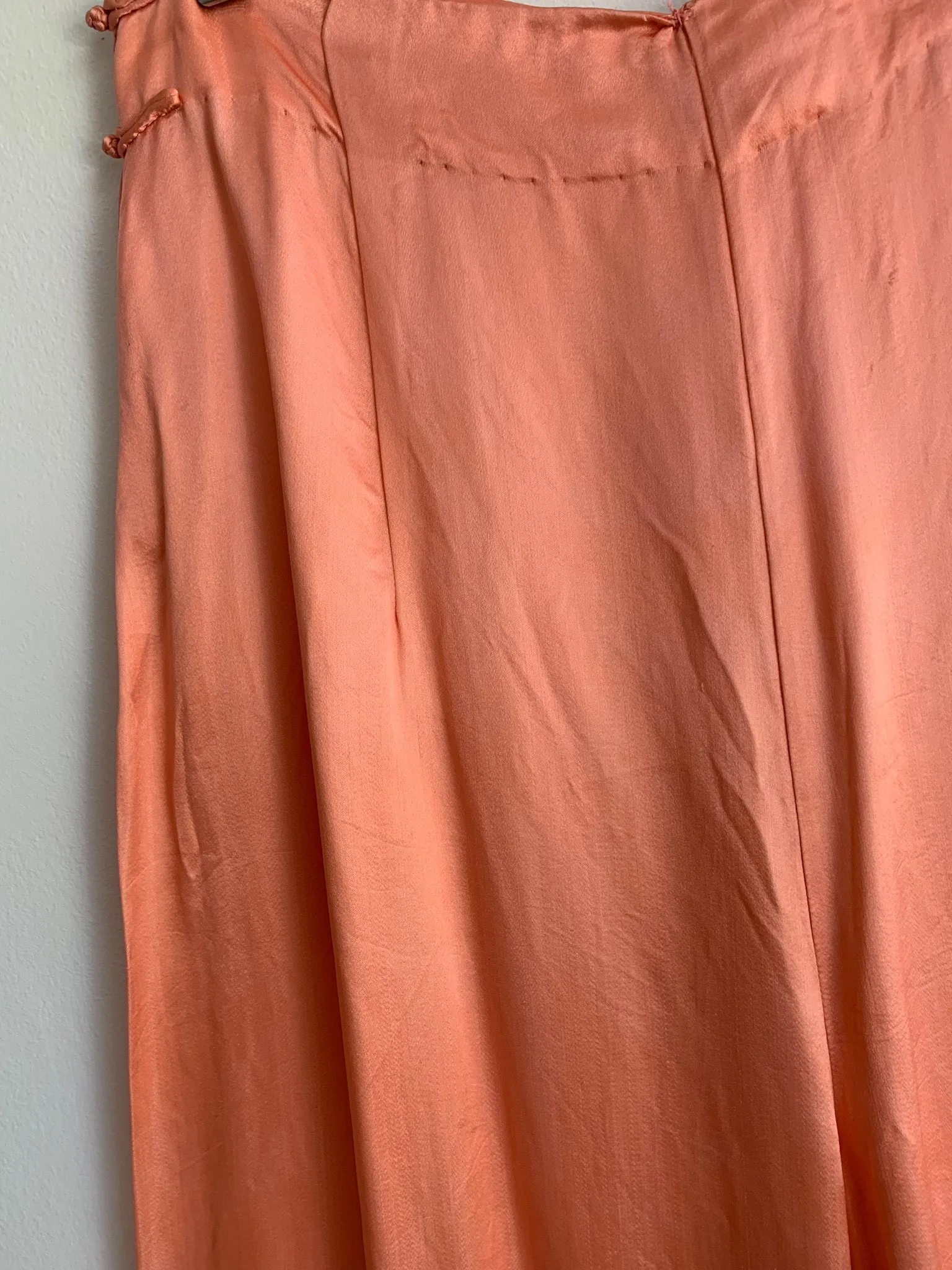 High Waist Silk Satin Pants