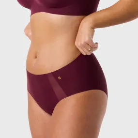 High-Waisted Retro Bikini — Mesh
