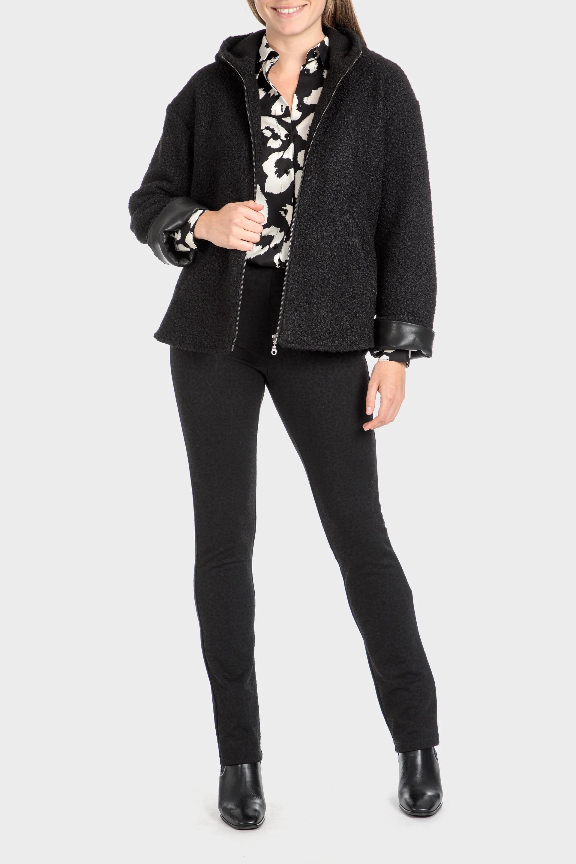Hooded Shacket Coat