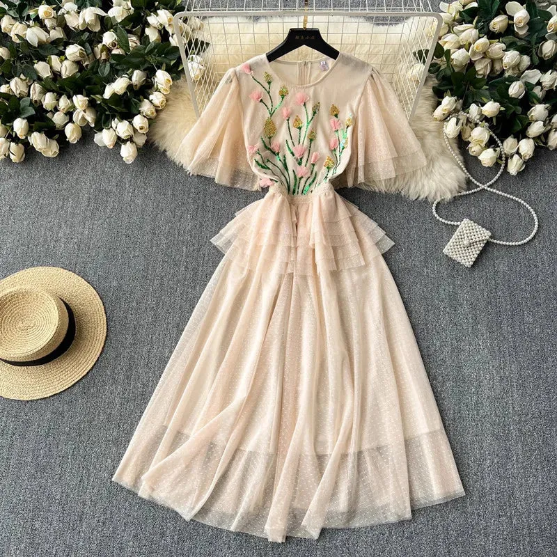Horizon of Stars Midi Dress