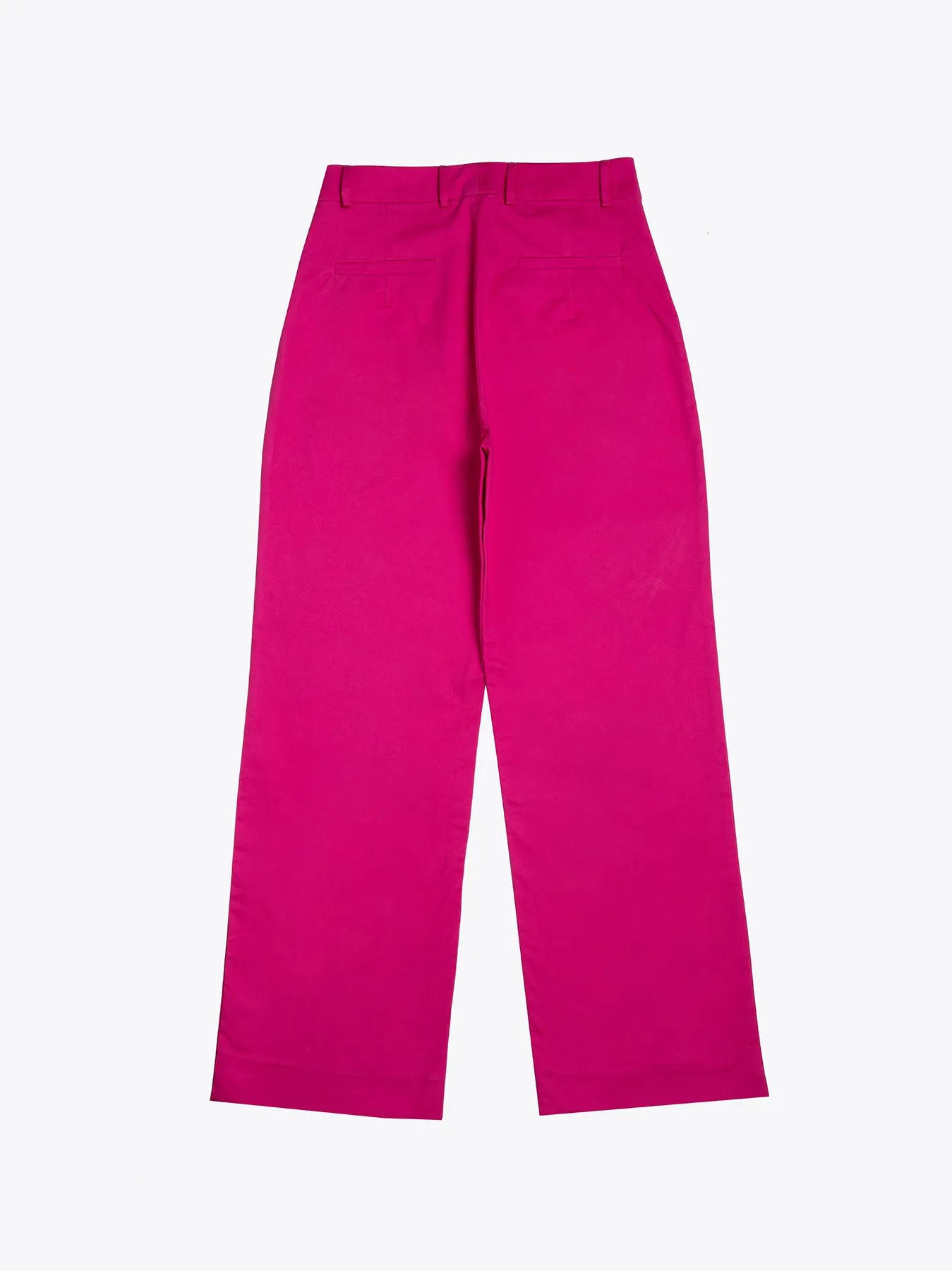 Hot Pink Straight Trouser