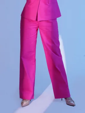 Hot Pink Straight Trouser