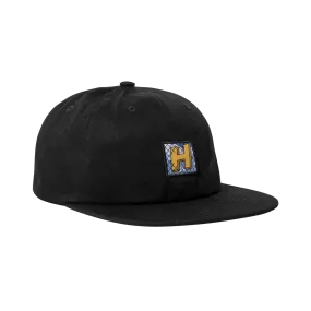 HUF TRESSPASS 6 PANEL HAT BLACK